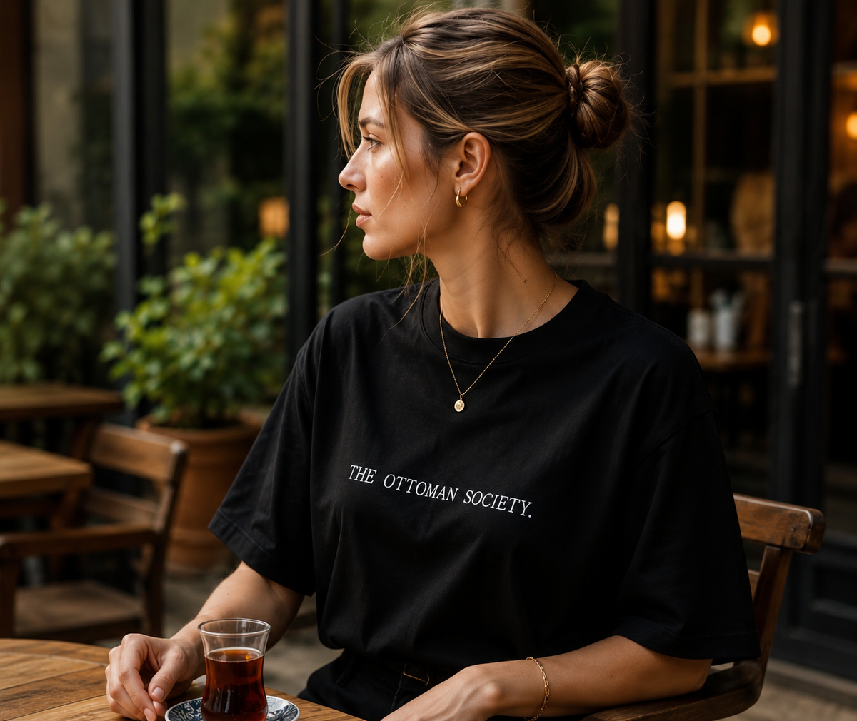 Signature Tee -  Siyah